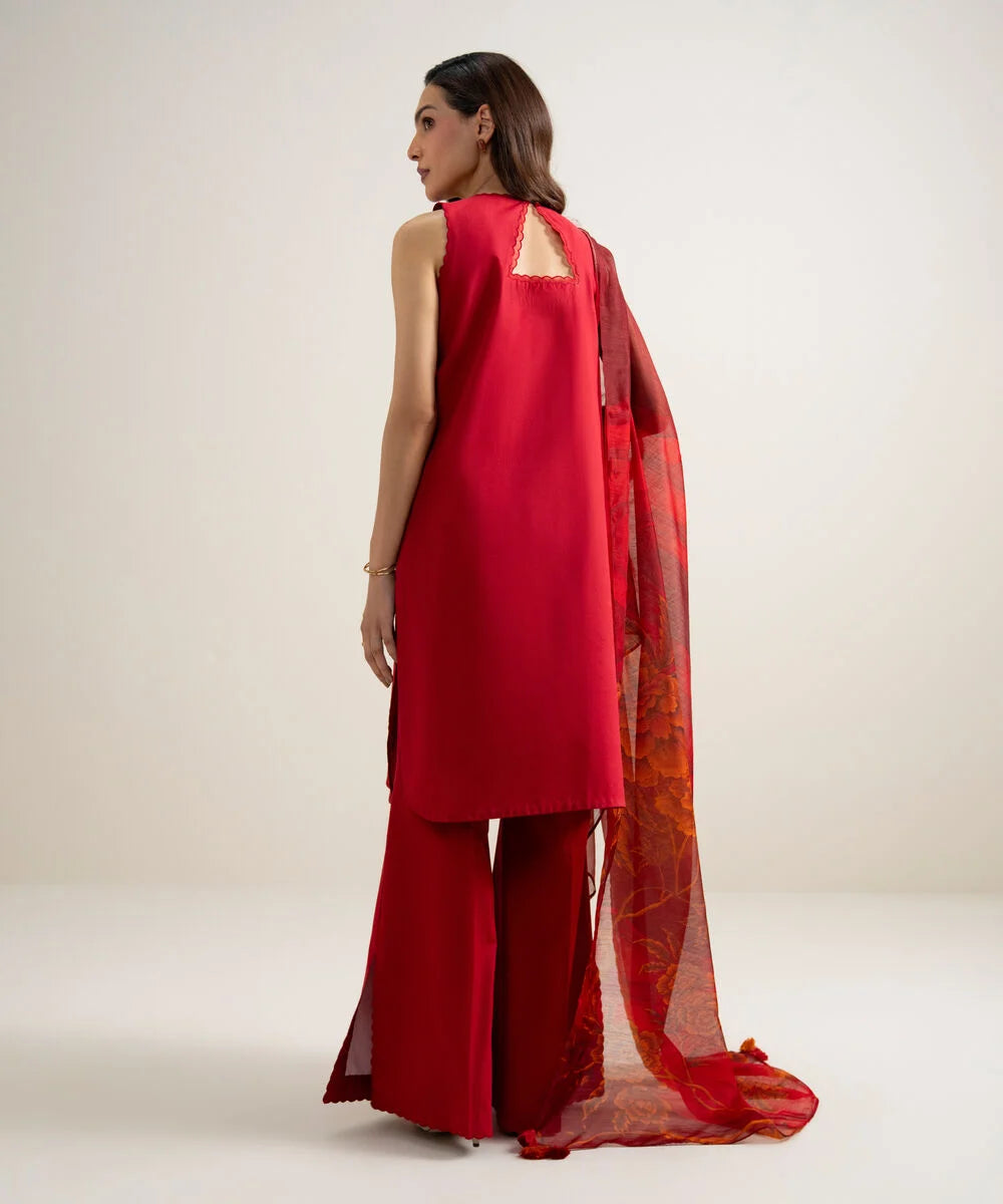 3 Piece - Embroidered Lawn Suit